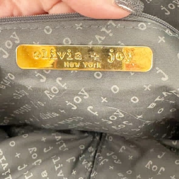 💚Olivia+Joy Emerald Green Vegan Leather Large Structured Work Tote💚 - Picture 11 of 16